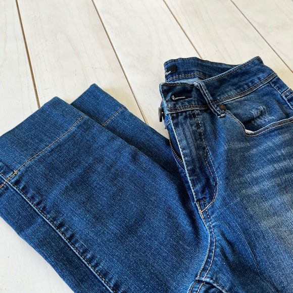 1822 distressed crop jeans size 8 - Picture 4 of 8